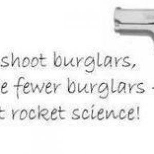 Fewer Burglars
